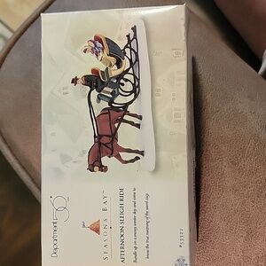 NIB Department 56 "Afternoon Sleigh Ride" Seasons Bay Series